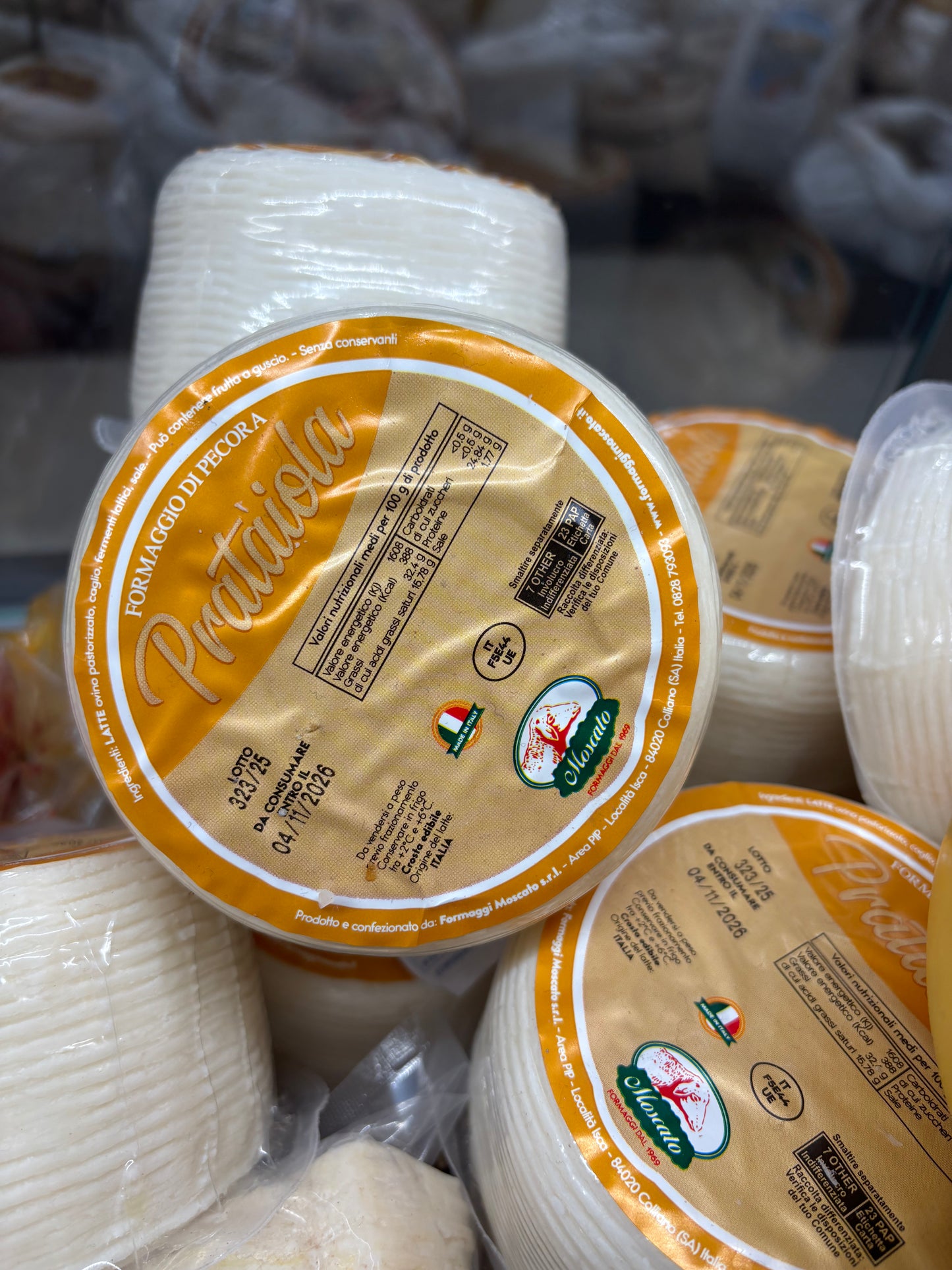 Pecorino Siciliano utan peppar