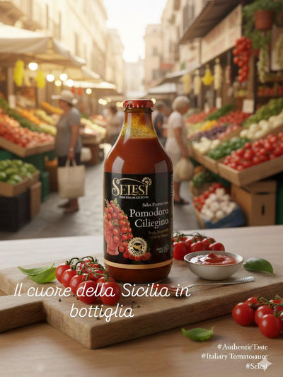 Salsa Pronta con Pomodoro Ciliegino – 100 % sicilianska tomater – glutenfri